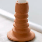 Rustic Handmade Terracotta Candle Stick