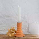 Rustic Handmade Terracotta Candle Stick